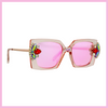 Iridescent Rose Quartz Sunglasses