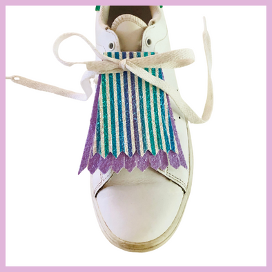 Fringetastic Shoe Lashes - Do You Lilac It