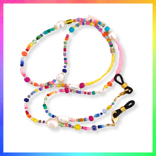 Rainbow Magic Beaded Reading & Sunglasses Chain