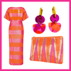 Dainty Hoops - Pink
