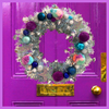 Holographic Snowflake Hand Made Tinsel Wreath