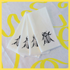 Acid Yellow Ribbon Handprinted Linen Tablecloth