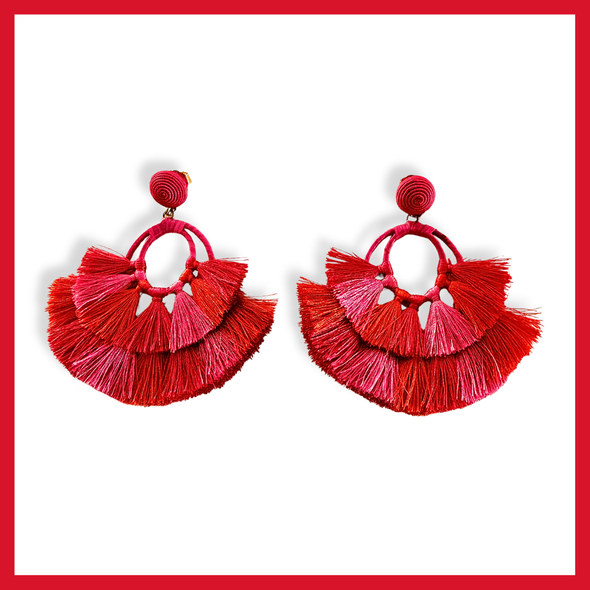 Salsa Summer Tassel Earrings