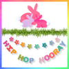 Handmade Felt Garland - Hip Hop Hooray