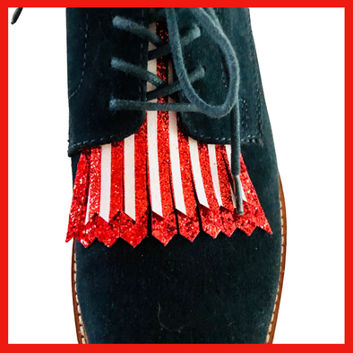 Fringetastic Shoe Lashes - A Circus Affair