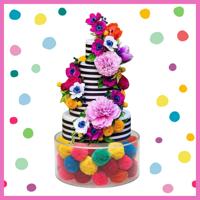 Acrylic Fillable Cake Stand