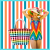 Happiness Rainbow Tote