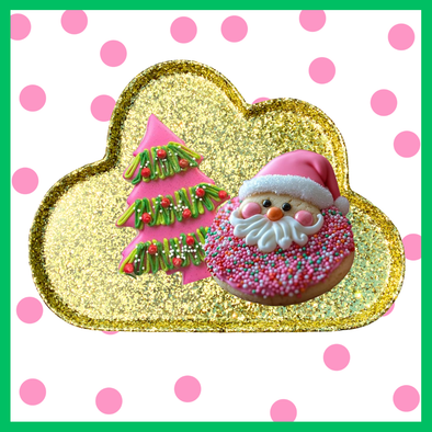 Glitter Like Star Dust Cloud Dish - Sunny Days Gold