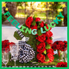 Feeling Lucky Handmade Felt Garland