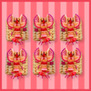 Lobster Napkin Rings - Set of 6
