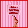 I Didn't Ask Your Opinion Beaded Bag