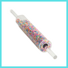 Rainbow Sprinkle Filled Clear Acrylic Rolling Pin