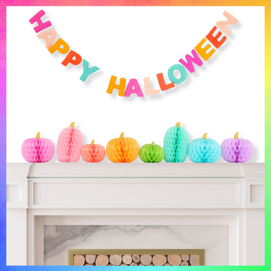 Honeycomb - Halloween Pumpkins