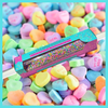 Rainbow Sprinkle Filled Clear Acrylic Rolling Pin