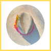 Neon Sunset Straw Hat