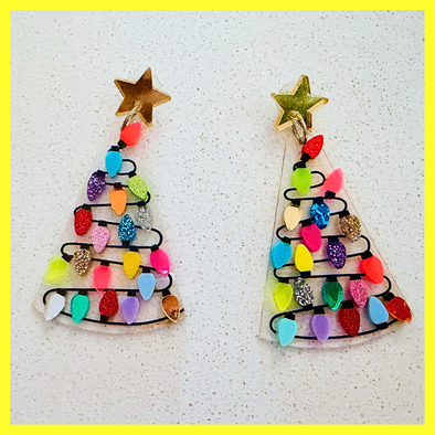 Christmas Tree Earrings