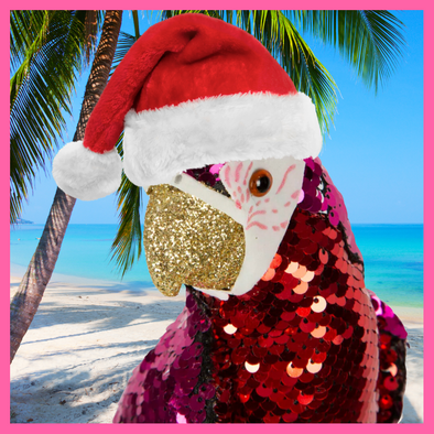 Sequin Parrot Bird - Christmas Decoration