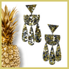 Born to Sparkle Earrings - Silver & Gold