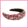 Pretty in Pink Jewelled Headband