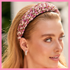 Pretty in Pink Jewelled Headband