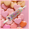 Rainbow Sprinkle Filled Clear Acrylic Rolling Pin