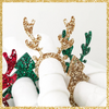 Christmas Tree Gold Napkin Rings - 4 Pack