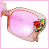 Iridescent Rose Quartz Sunglasses