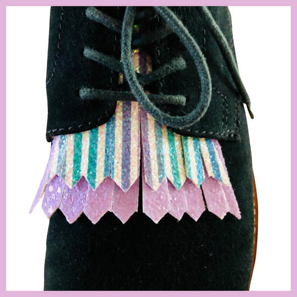 Fringetastic Shoe Lashes - Do You Lilac It