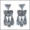 Born to Sparkle Earrings - Silver