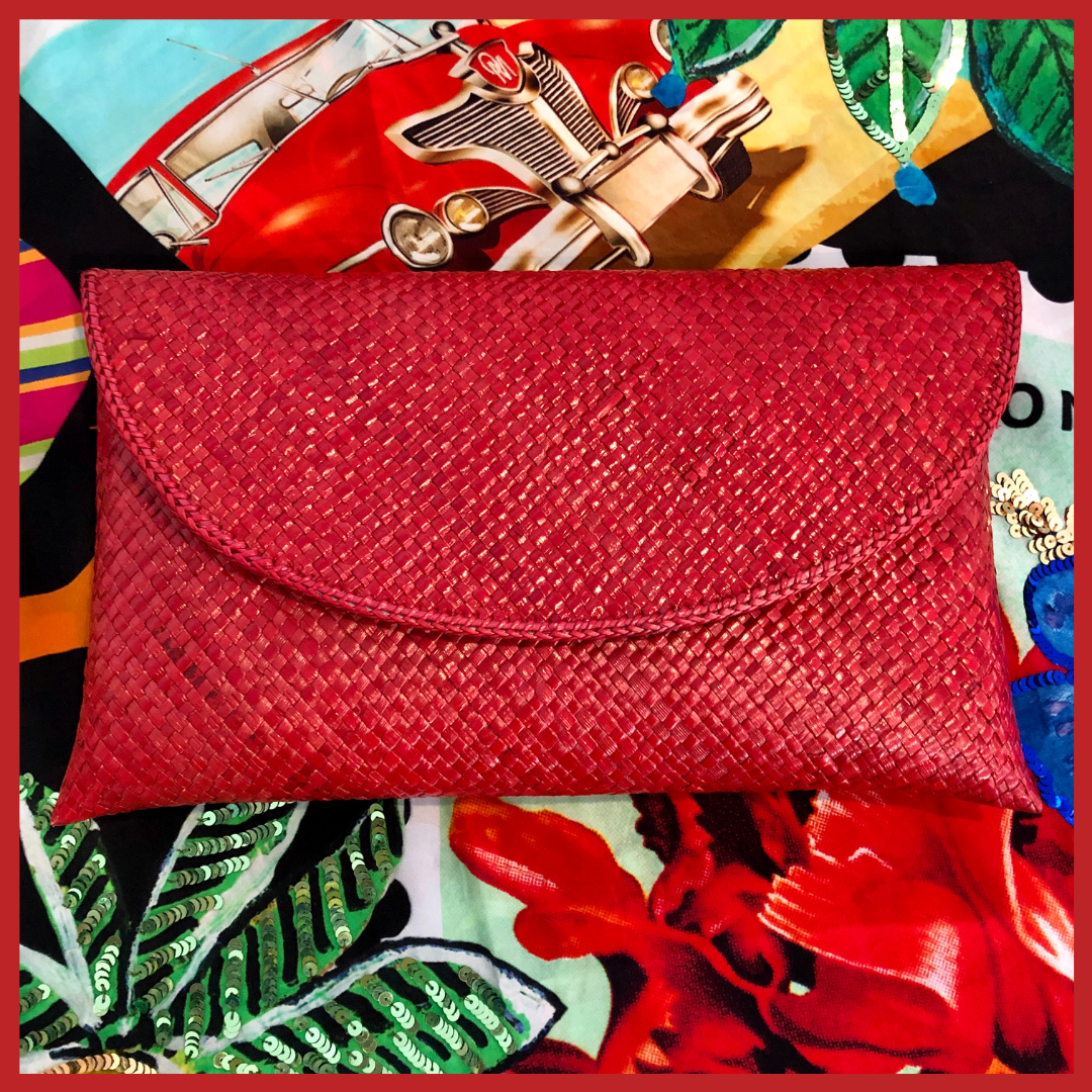 Red clutch bag australia 2025