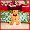 Gingerbread Man Cushion