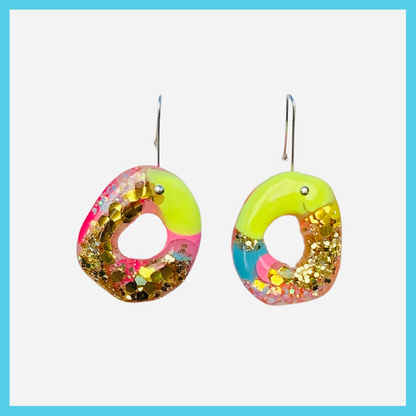Donut Mess With Me Earrings