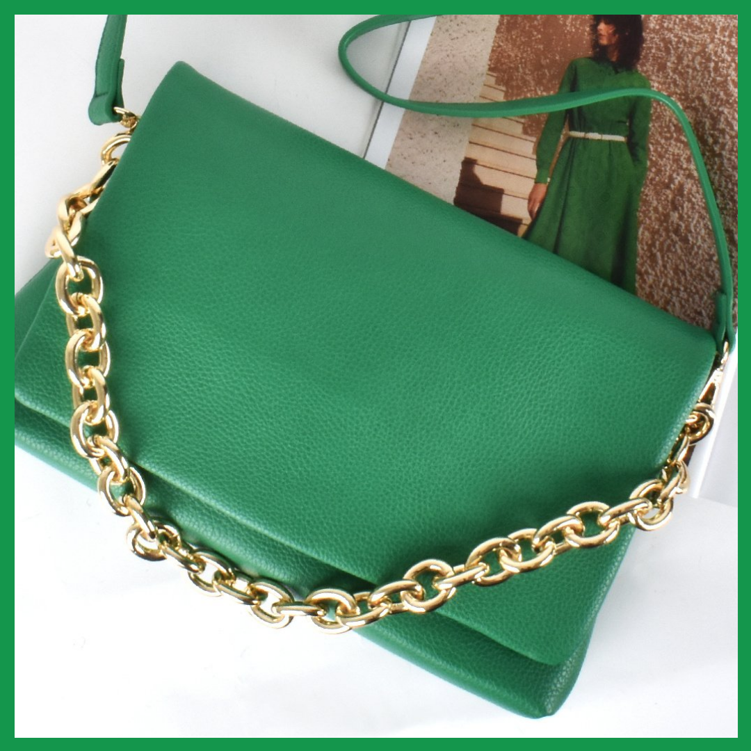 Green 2025 cross handbags