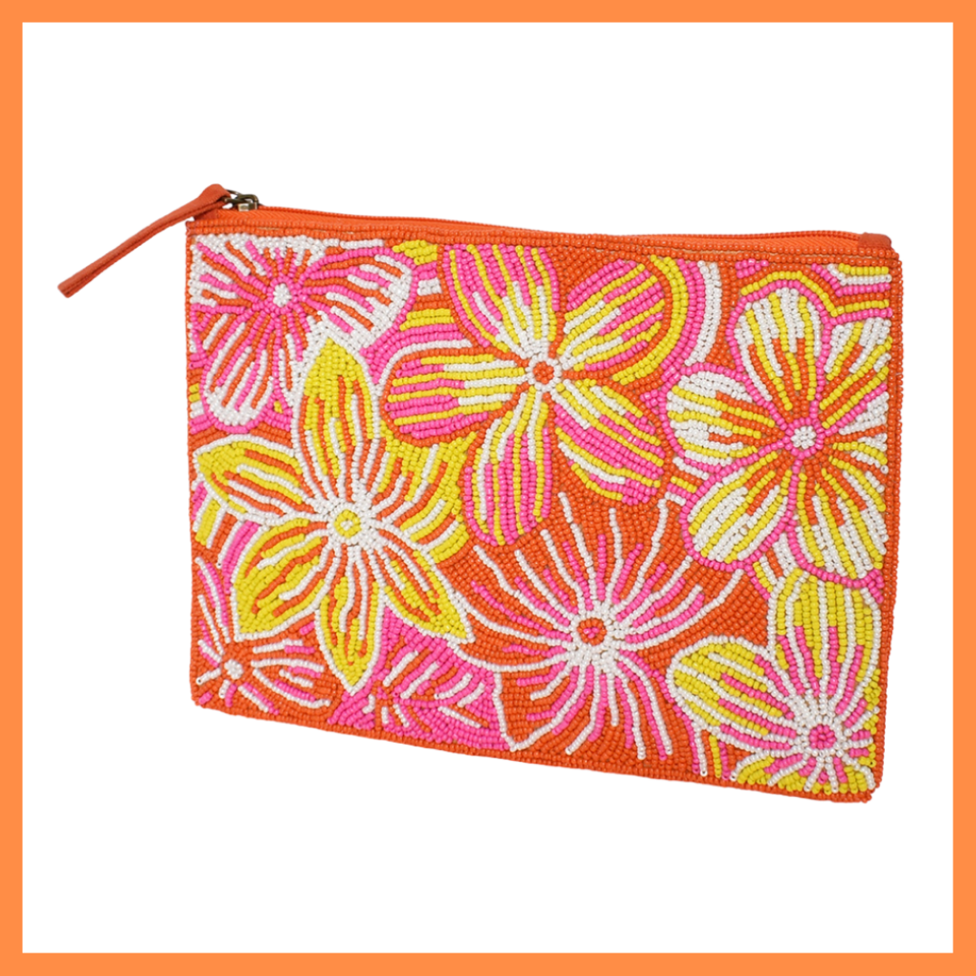 Tropical Clutch Bag – Happiness Place - Main Image